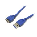 Cable USB 3.0 a Micro USB 3.0 Tipo B  M/M / 0.5m / Cablexpert CCP-MUSB3-AMBM-0.5M
