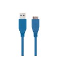 Cable USB 3.0 a Micro USB 3.0 Tipo B  M/M / 0.5m / Cablexpert CCP-MUSB3-AMBM-0.5M