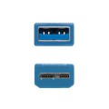 Cable USB 3.0 a Micro USB 3.0 Tipo B  M/M / 0.5m / Cablexpert CCP-MUSB3-AMBM-0.5M