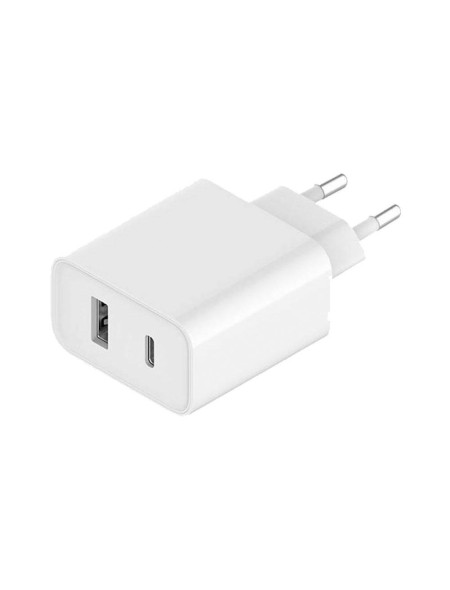 Cargador de red original Xiaomi USB + Type-C / 33w / Blanco / BHR4996GL