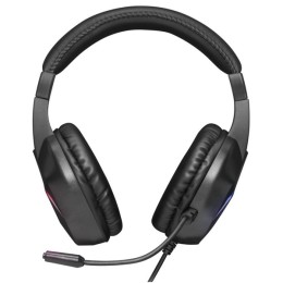 ÷ Headset mars gaming mh122 black ultra ligeros 184g drivers de neodimo 50mm microfono flexible jack 3